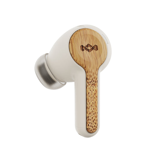 Marley Rebel Losse Earbud links of rechts Signature Black of Cream