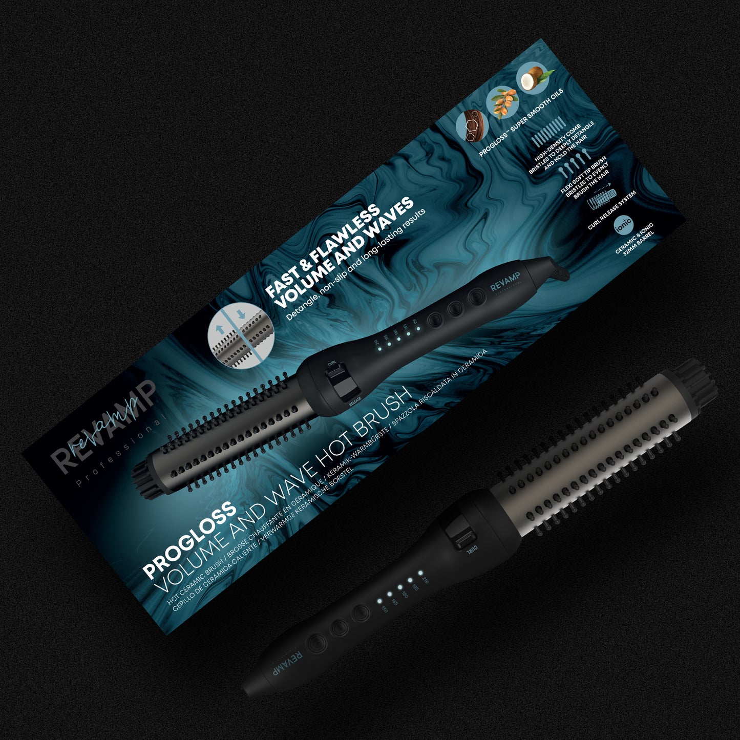 2e Kans PROGLOSS BIG HOT ROUND BRUSH BR-1350