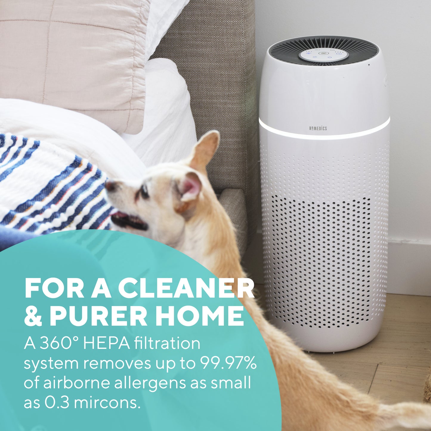 Purificateur d'air Homedics PET 35
