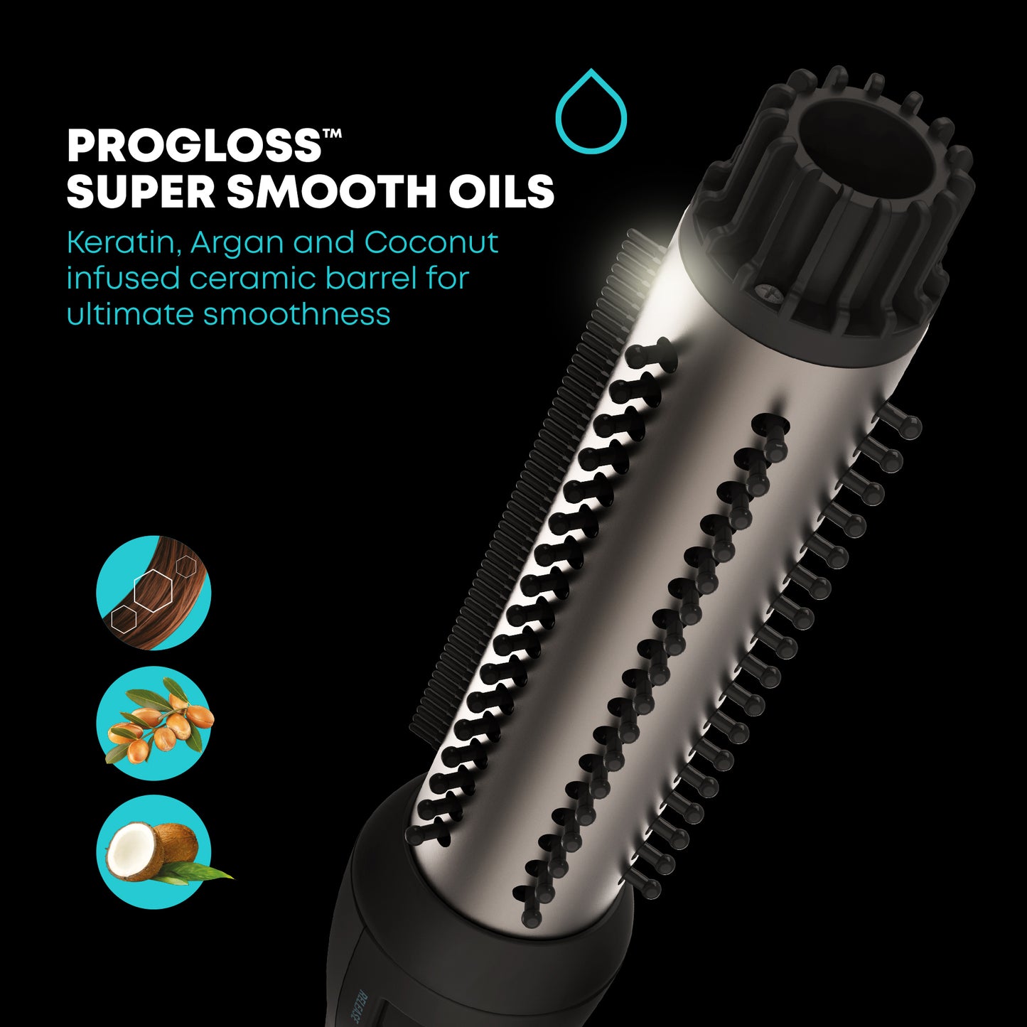 2e Kans PROGLOSS HOT ROUND BRUSH BR-1300A
