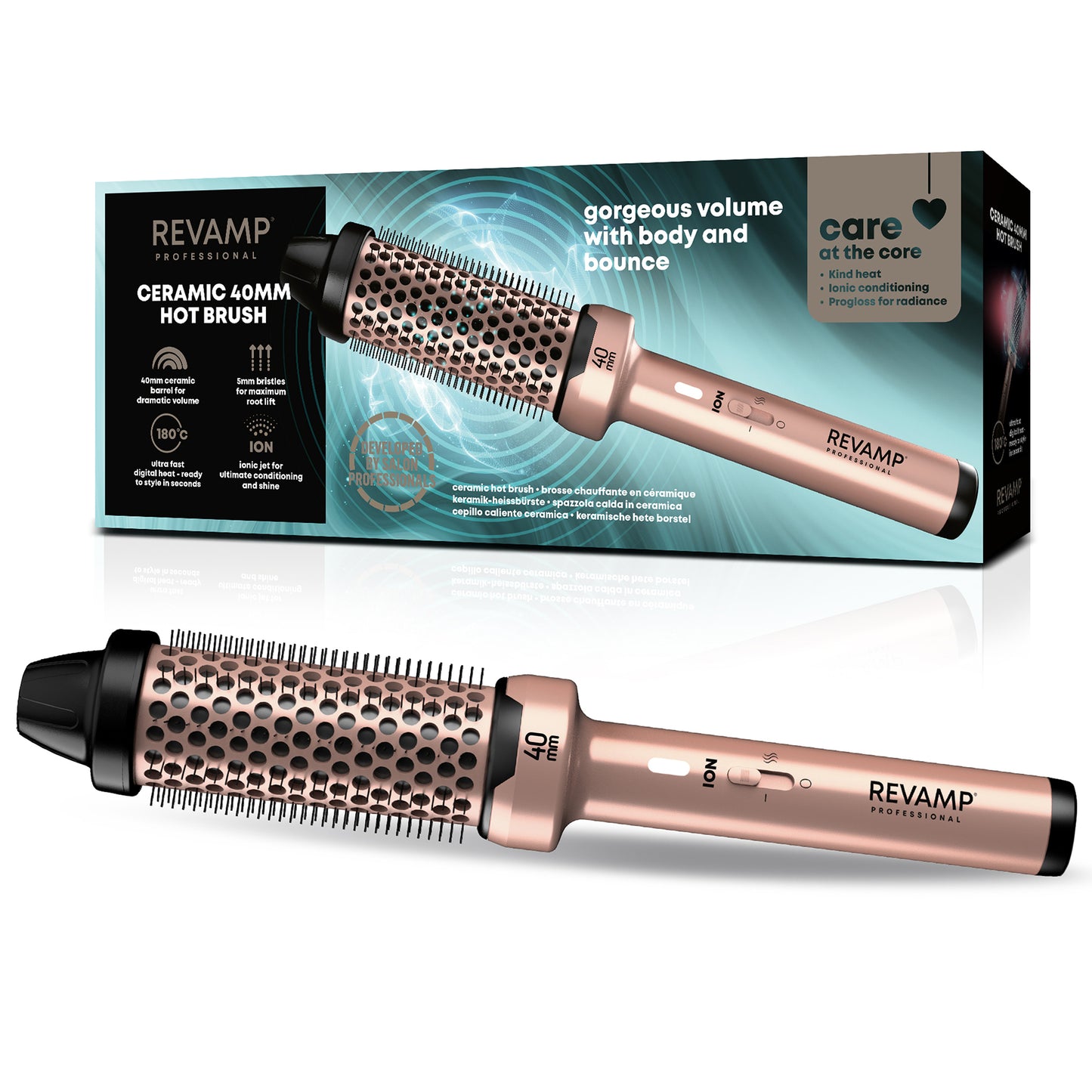 2e Kans PROGLOSS BIG HOT ROUND BRUSH BR-1400AGD