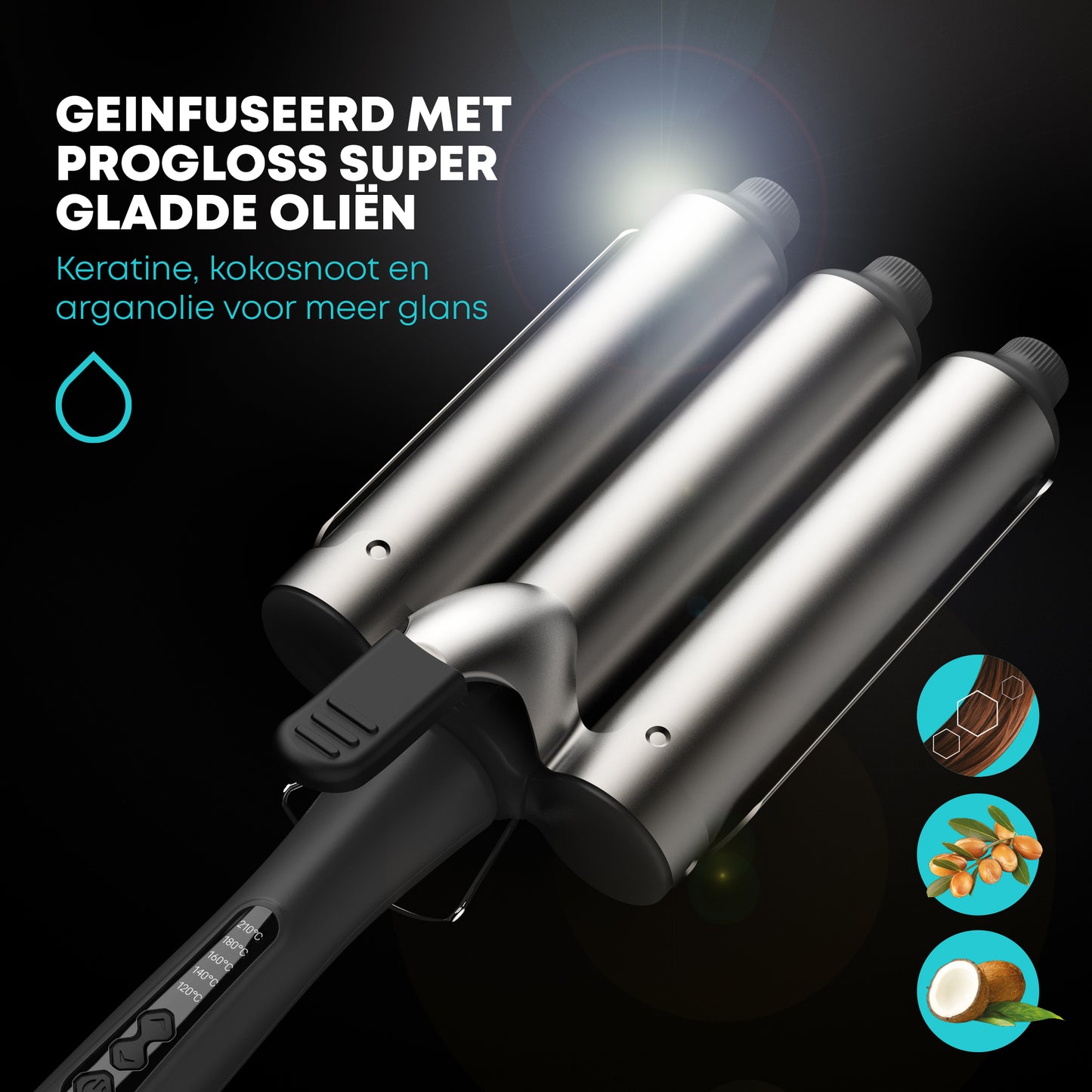 2e Kans Deep Beach Waver XL WV-2500