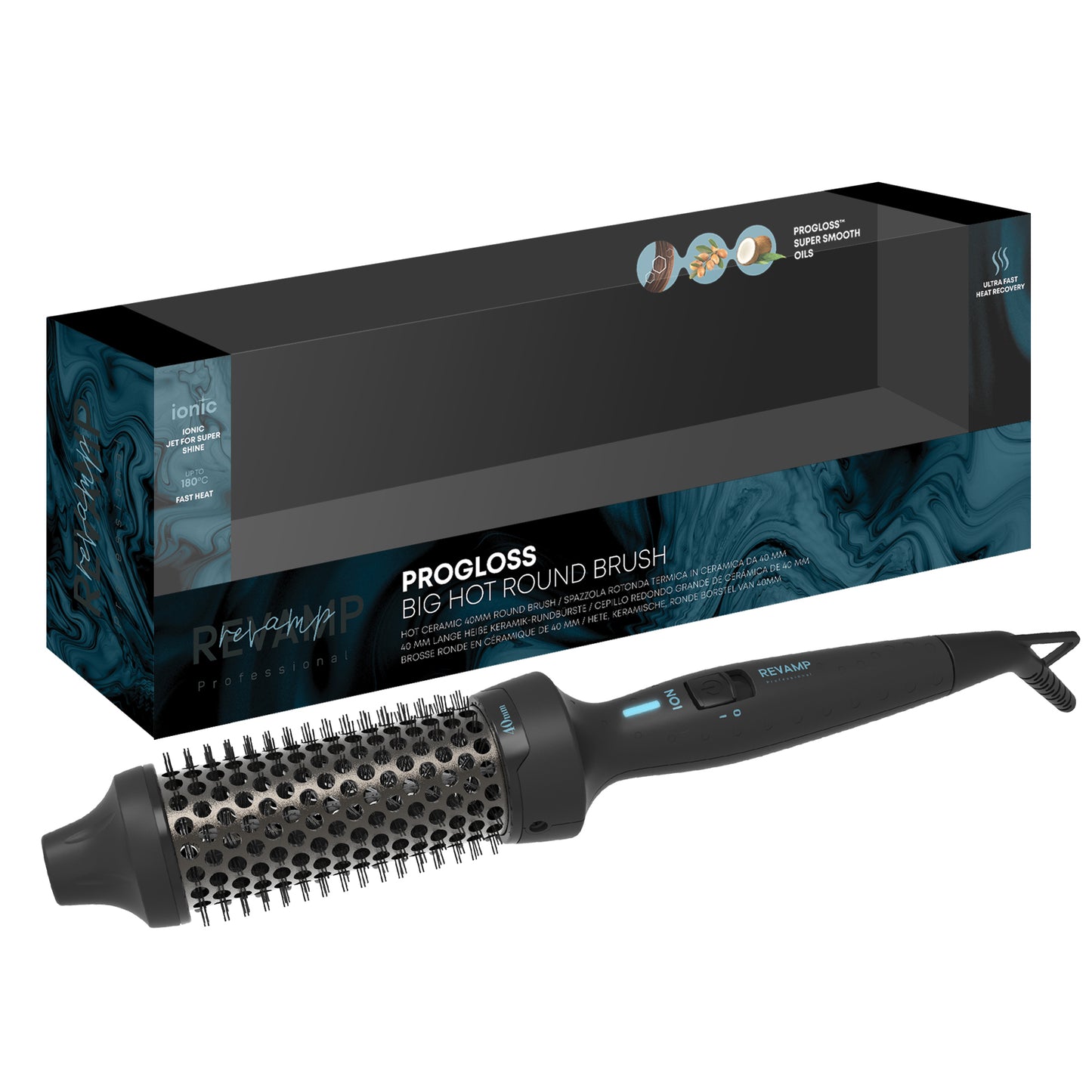 2e Kans PROGLOSS BIG HOT ROUND BRUSH BR-1400A