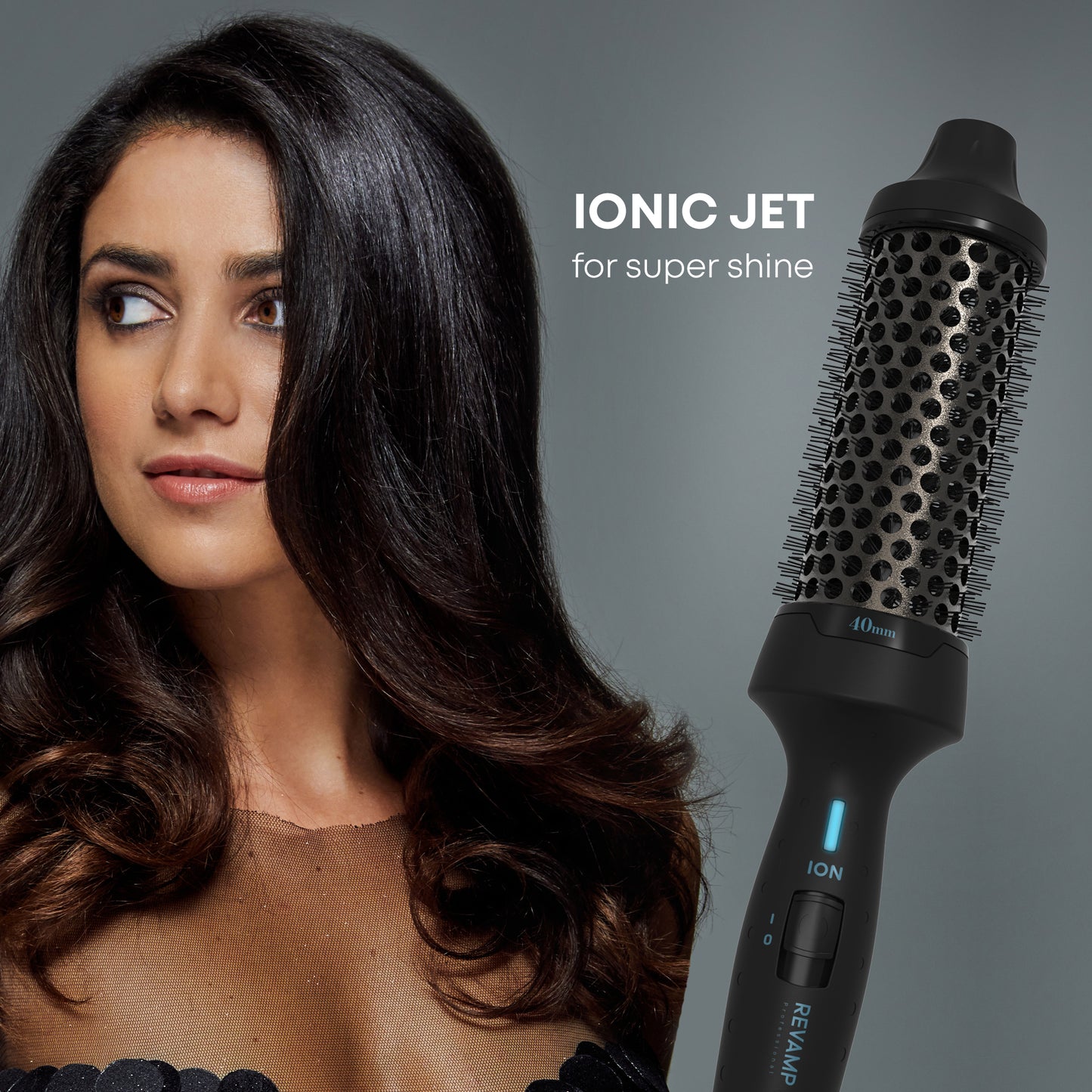 2e Kans PROGLOSS BIG HOT ROUND BRUSH BR-1400A